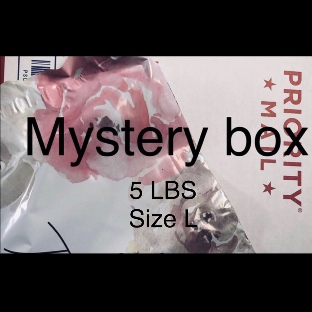 5 lbs size L ladies mystery box